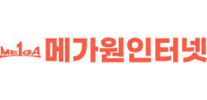 메가원인터넷 로고